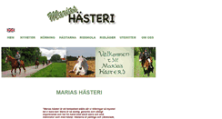 Desktop Screenshot of mariashasteri.se